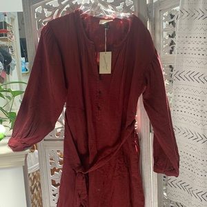 Universal Thread Brand New Button down Belted Dress. Size S.